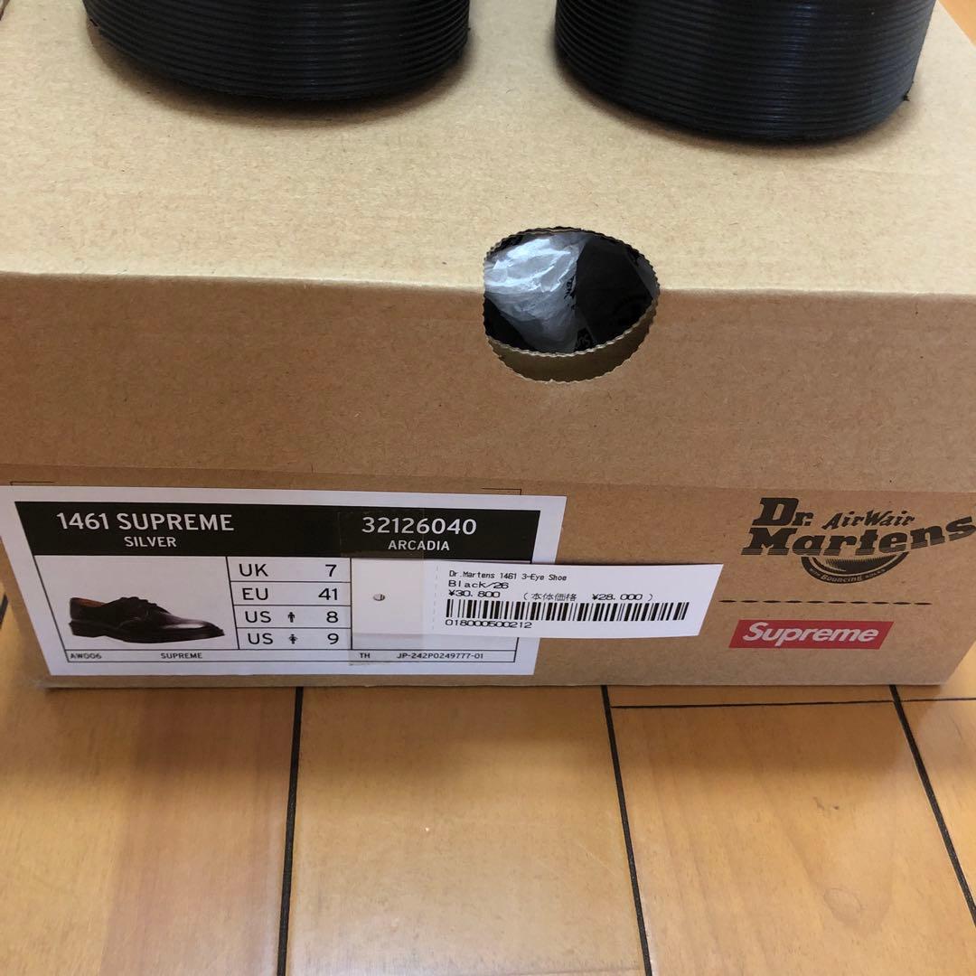Supreme × Dr.Martens 1461 3 Eye Shoe