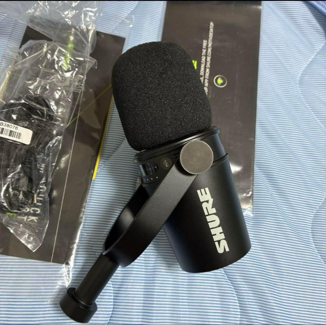 SHURE MV7 ポッドキャスト マイクロフォン　※説明欄必読　シュア