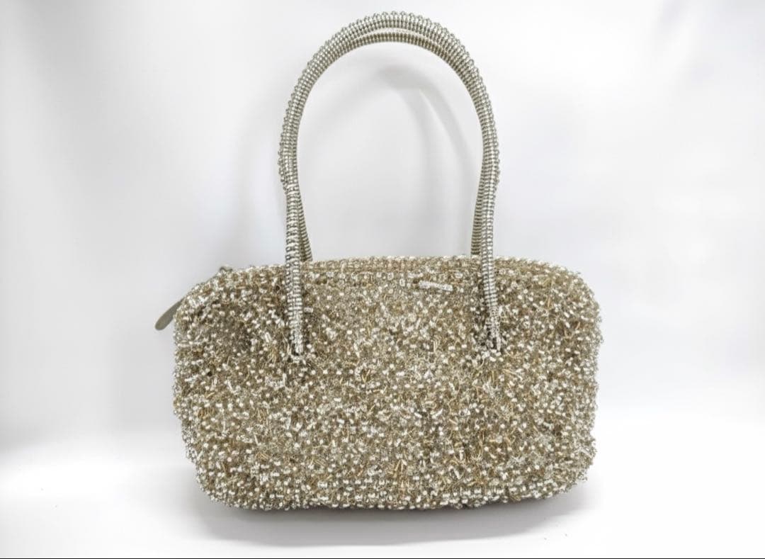 【最終価格・美品】アンテプリマ ワイヤーバッグ ハンドバッグ フラワーチャーム付