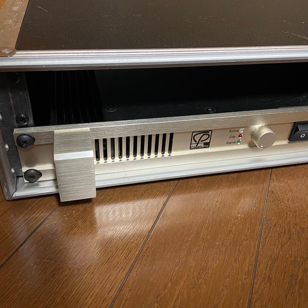 【美品】クラシックプロ CP600 パワーアンプ 3Uラックケース