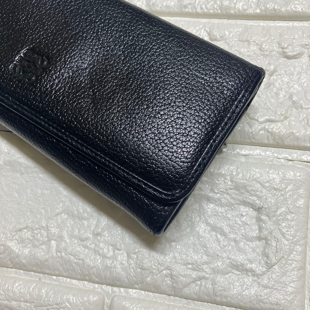 LOEWE ロエベ　ブラック　長財布　カデナ