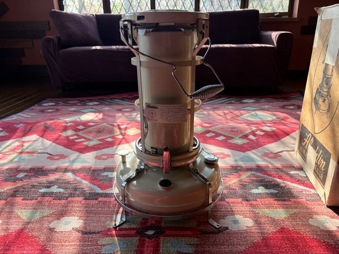 アラジンストーブ 15型　h42206 3300 デラックス　希少8角ノブ