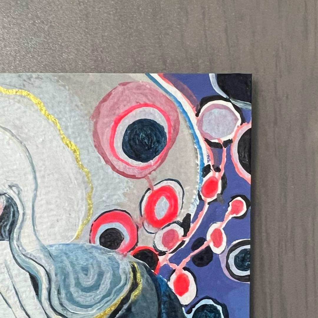 黄菊しーく 水彩画 原画 2023年 si_ku