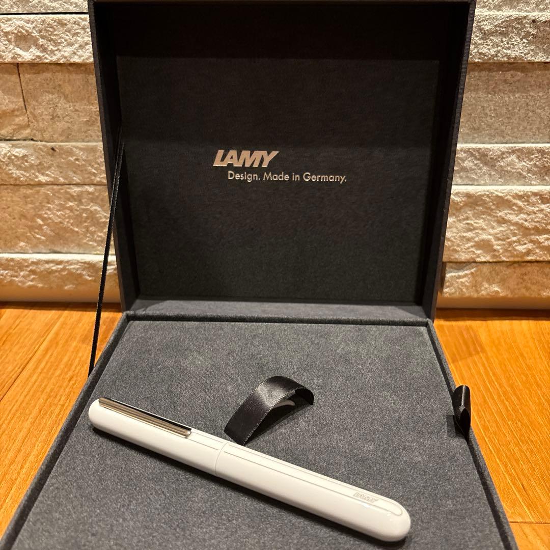 万年筆　LAMY　ラミー　dialogue3　ダイアログ 3 ピアノホワイト