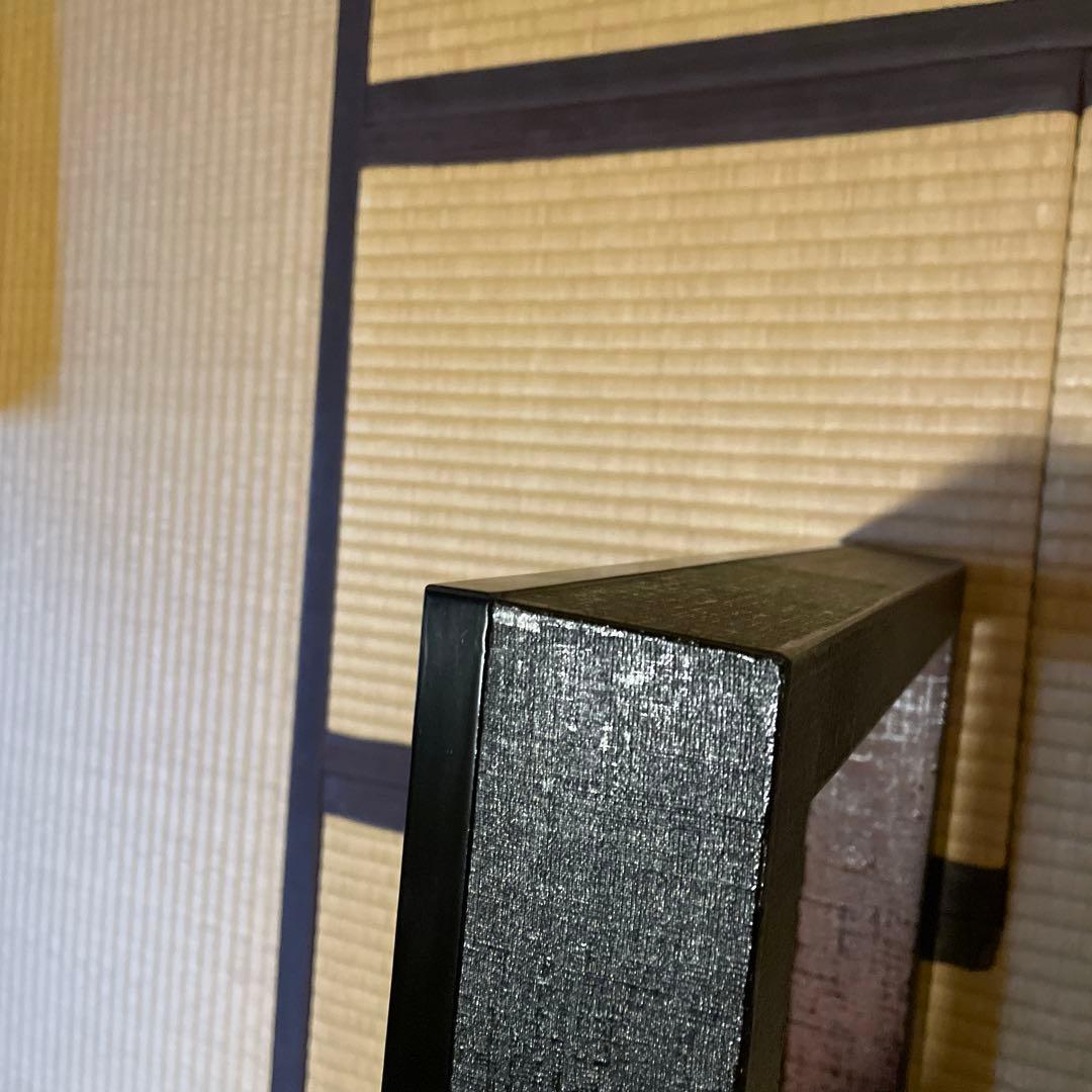 「京塗師」の名工【鈴木 光入】(作)の『炉縁』でございます。　茶道具