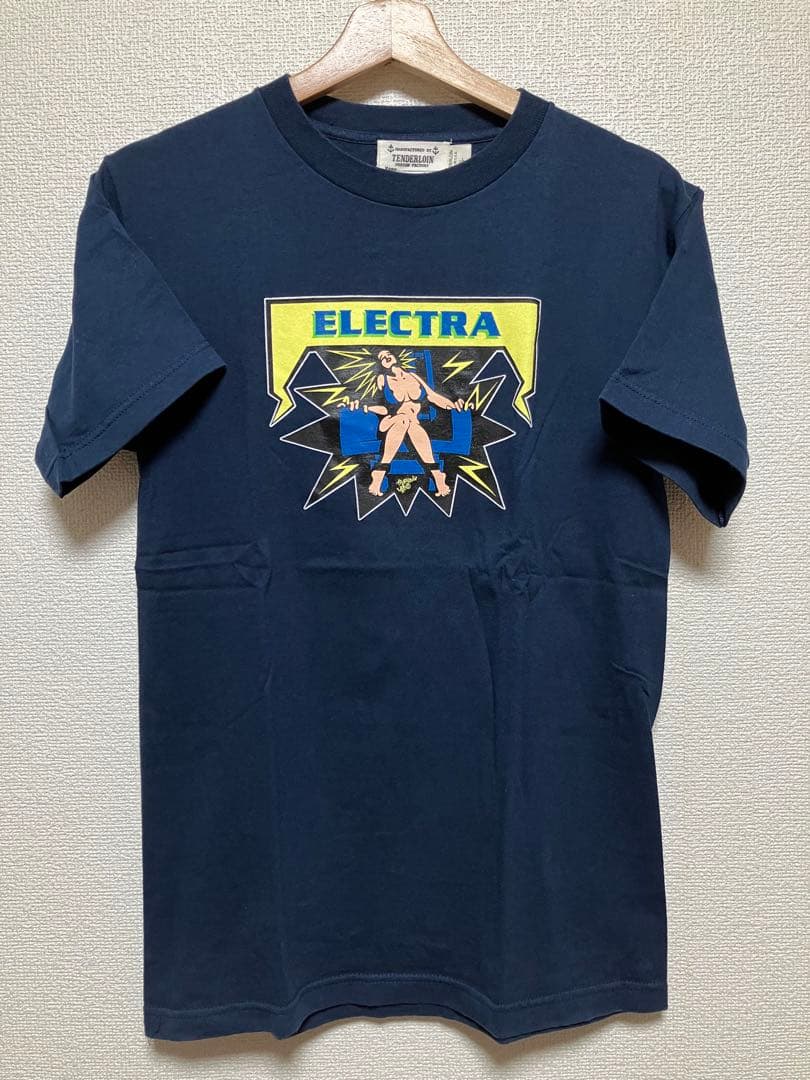 rare 初期 Tenderloin プリントT 紺 S archive