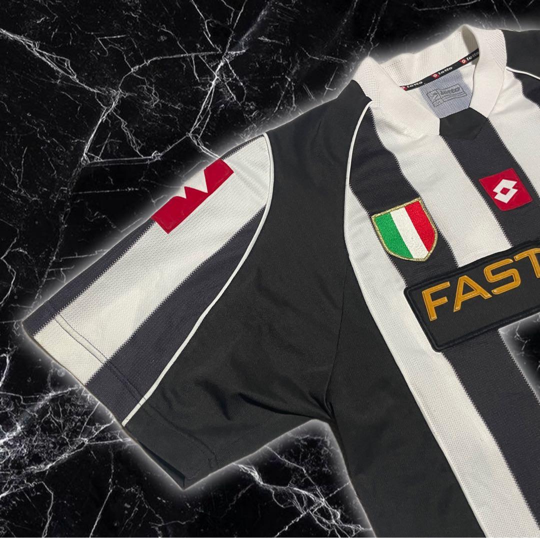 Lotto 製 ユニフォーム ユベントス ダービッツ サッカーゲームシャツ