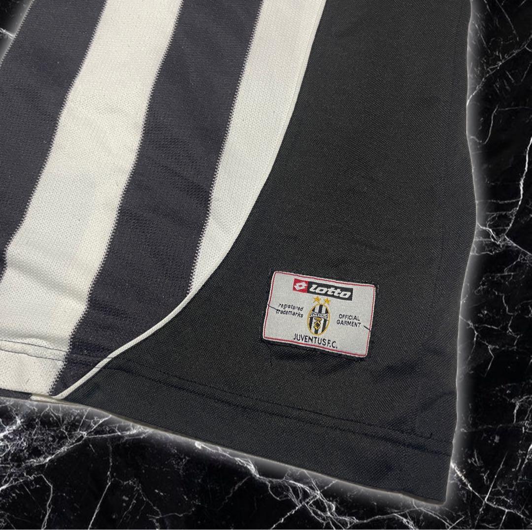 Lotto 製 ユニフォーム ユベントス ダービッツ サッカーゲームシャツ
