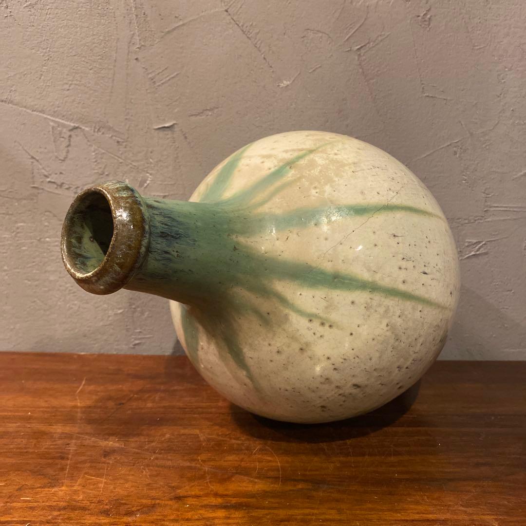 時代物 骨董品 大徳利 一輪挿し 花器 笠間焼 ファットラヴァ コレクション