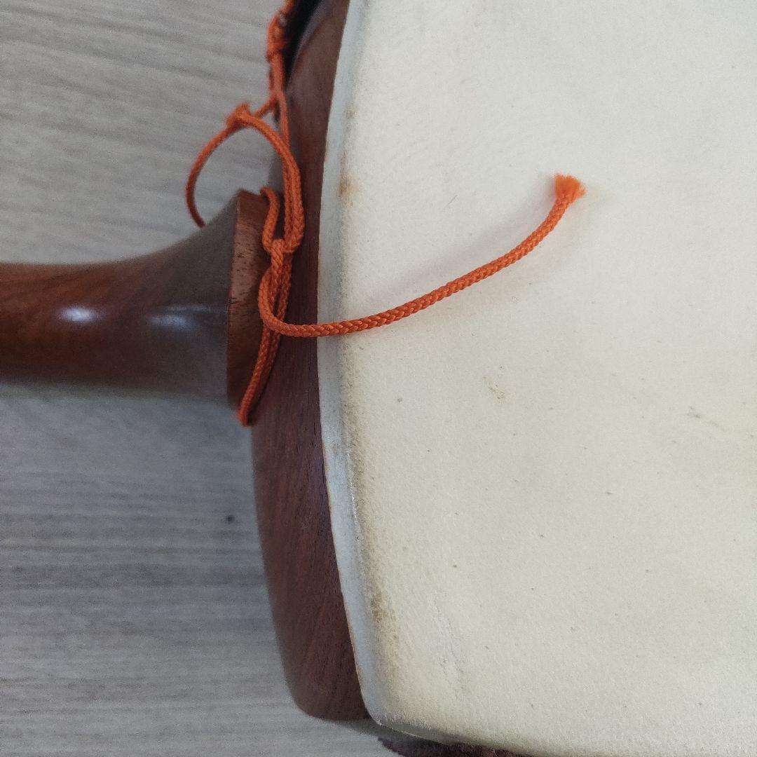 皮裂け気味の小さい傷あり　細棹三味線セット