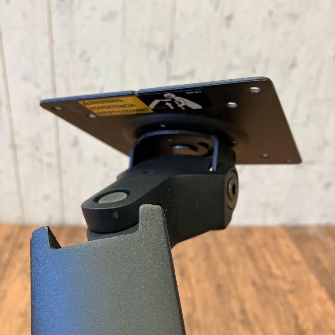 エルゴトロン LX デスク モニターアーム マウントアーム デスク固定 ブラック