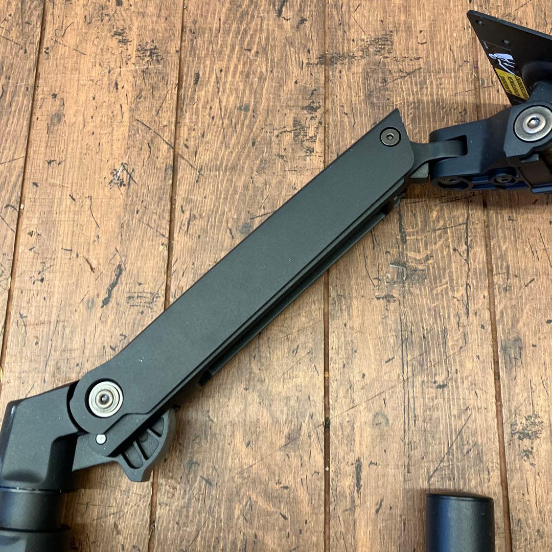 エルゴトロン LX デスク モニターアーム マウントアーム デスク固定 ブラック