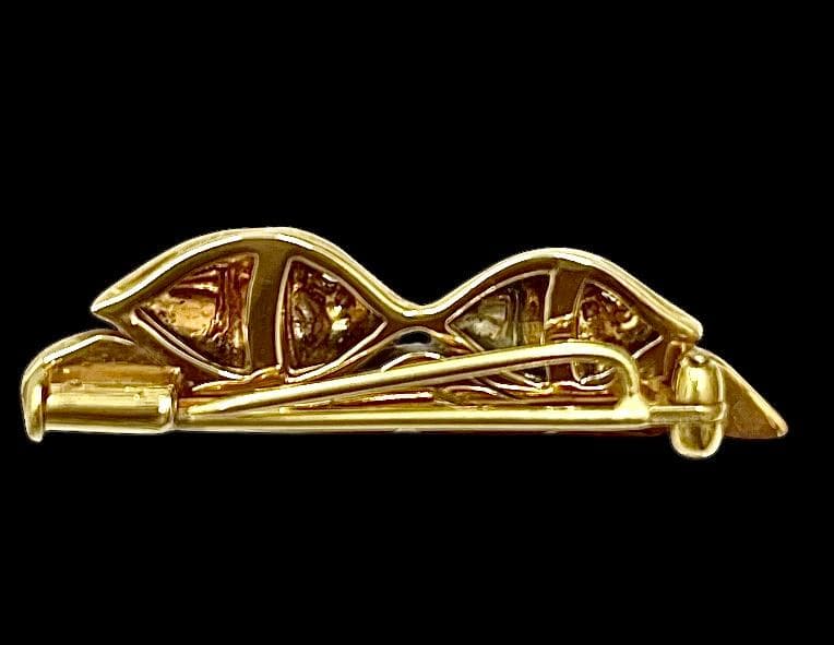 BVLGARI ブルガリ ブローチ K18 ダイヤモンド