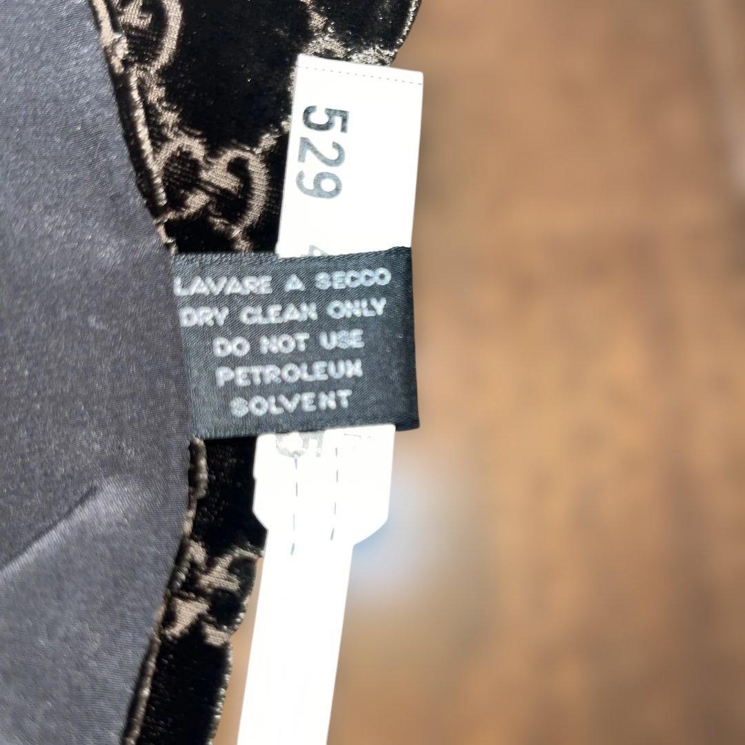 GUCCI GGパターン ベルベットショルダーバッグ&ストール