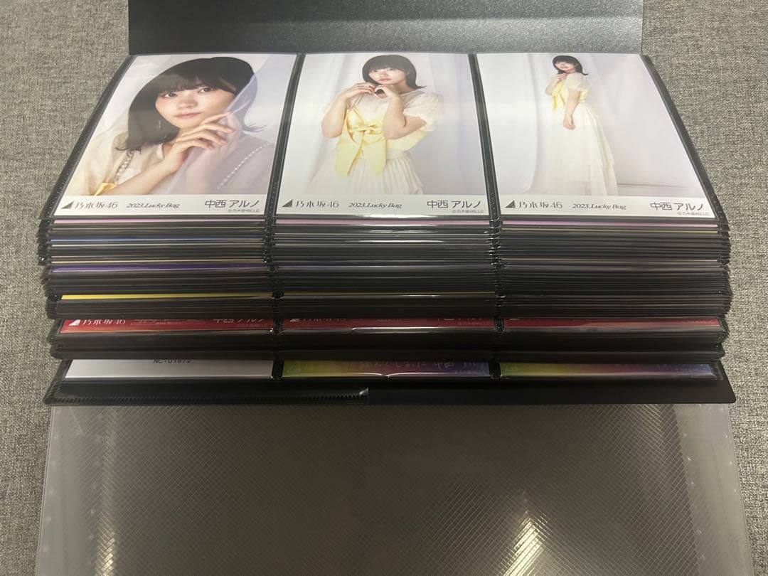 乃木坂46 中西アルノ　生写真　2023年　フルコンプ 全84種類