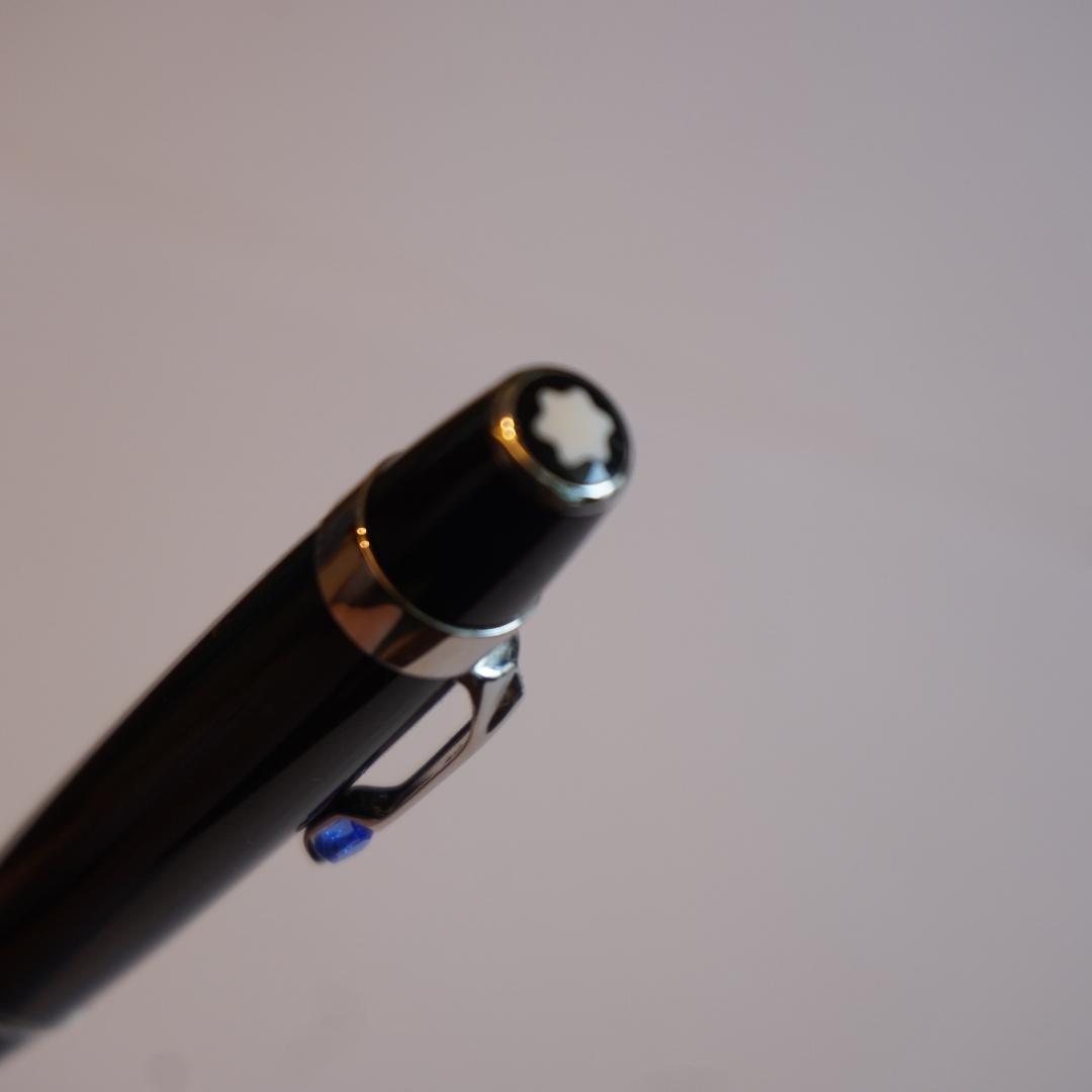 MONTBLANC モンブラン ボエム 黒 ツイスト式 ブルーストーン