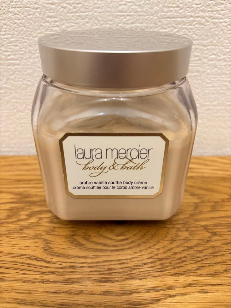 ローラメルシエ　ホイップトボディクリーム　アンバーバニラ　300g