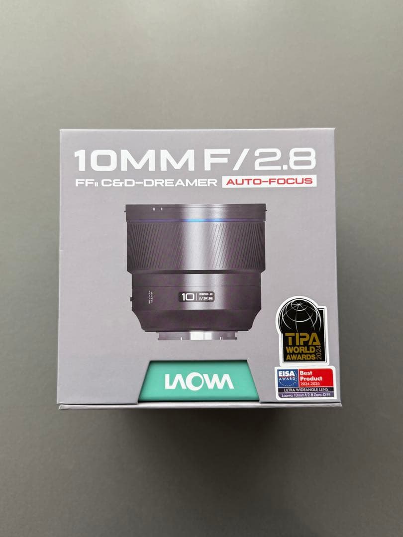 LAOWA 10mm F2.8 ZERO-D FF sony Eマウント用