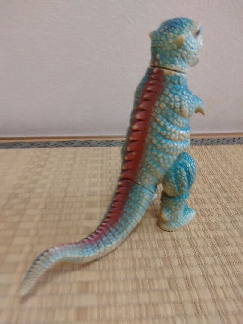 マルサン　ソフビ　ゴロザウルス　当時物　ブルマァク　ゴジラ