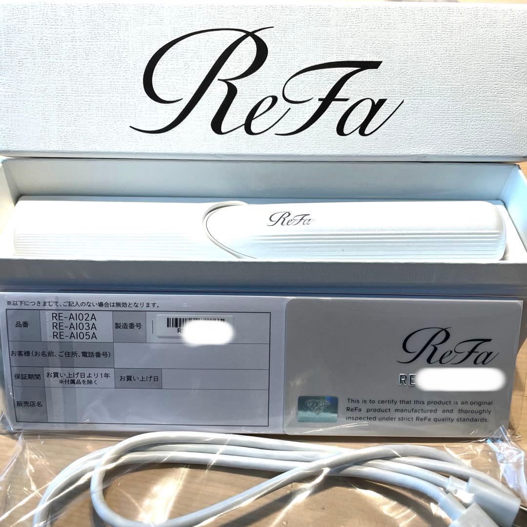 ReFa フィンガーヘアアイロン RE-102A ホワイト