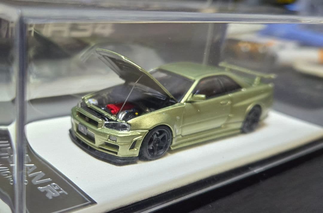 TIME MICRO 限定699台 R34 GT-R トミカより精巧！