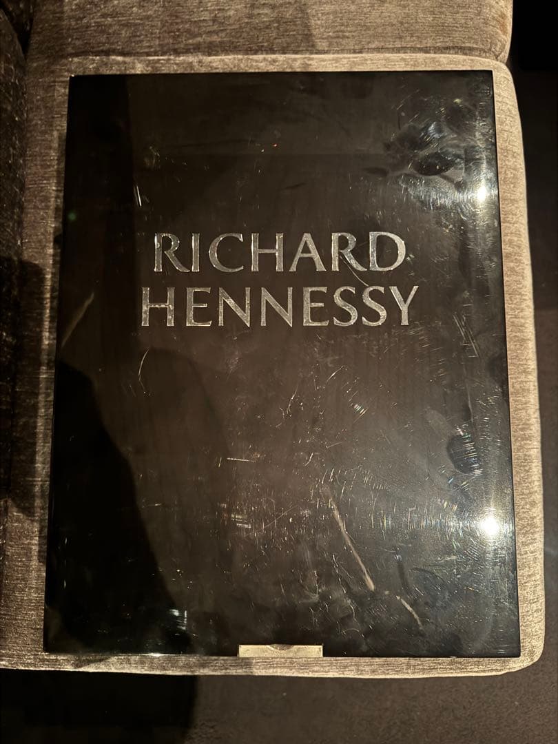 リシャール ヘネシー 木箱入り ブランデー クリスタルブランデー
