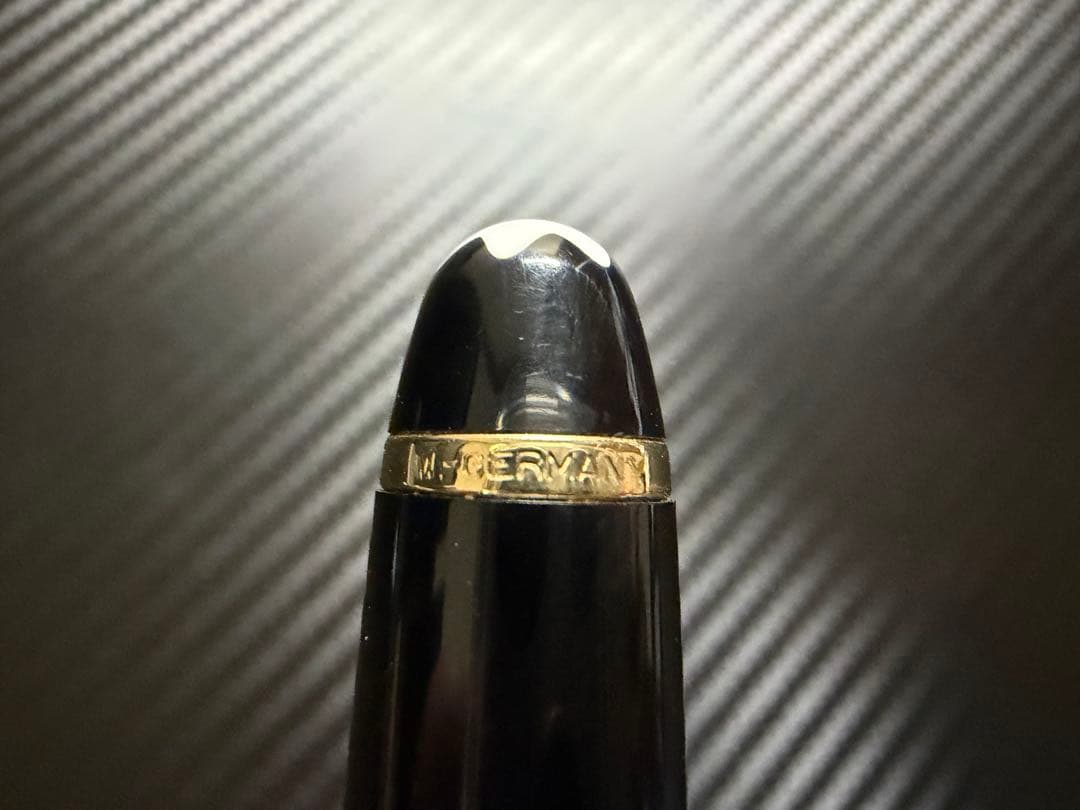 未使用に近い モンブラン マイスターシュテュック 164 ボールペン ブラック