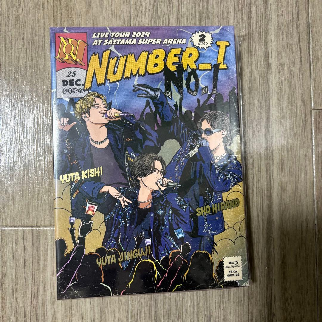 Number_i LIVE TOUR2024No.I初回生産限定盤Blu-ray