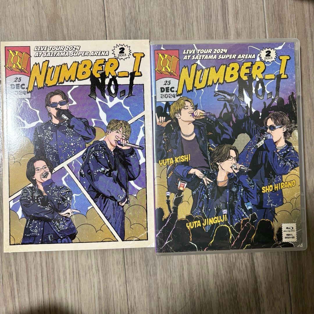 Number_i LIVE TOUR2024No.I初回生産限定盤Blu-ray