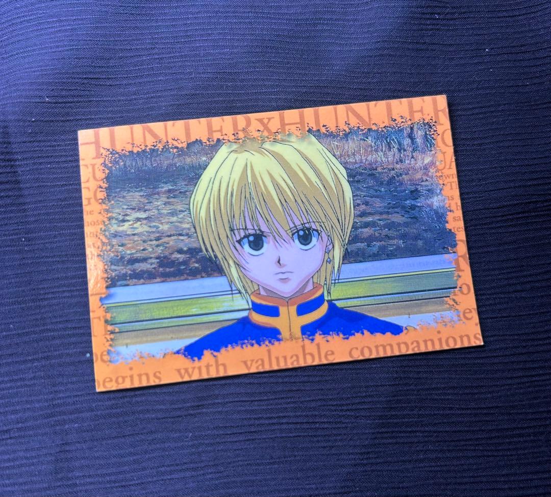 超希少 旧HxHクラピカ 非売品クリアカード　“あたり”カード