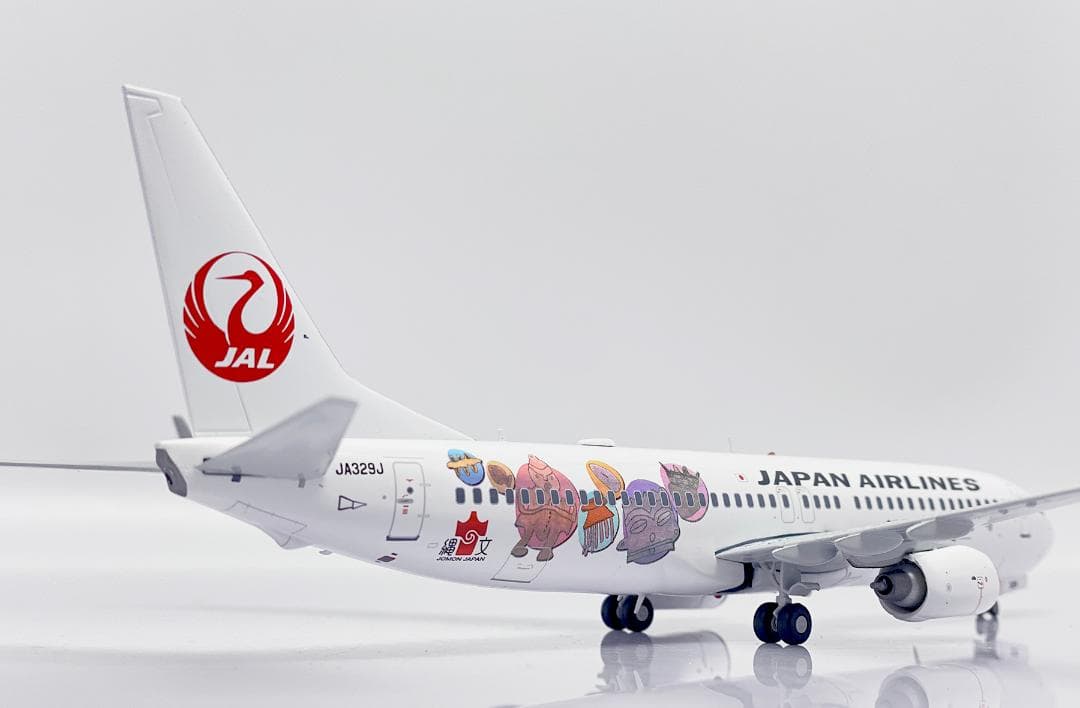 航空機・ヘリコプター JAL 737-800 JA329J 1/200