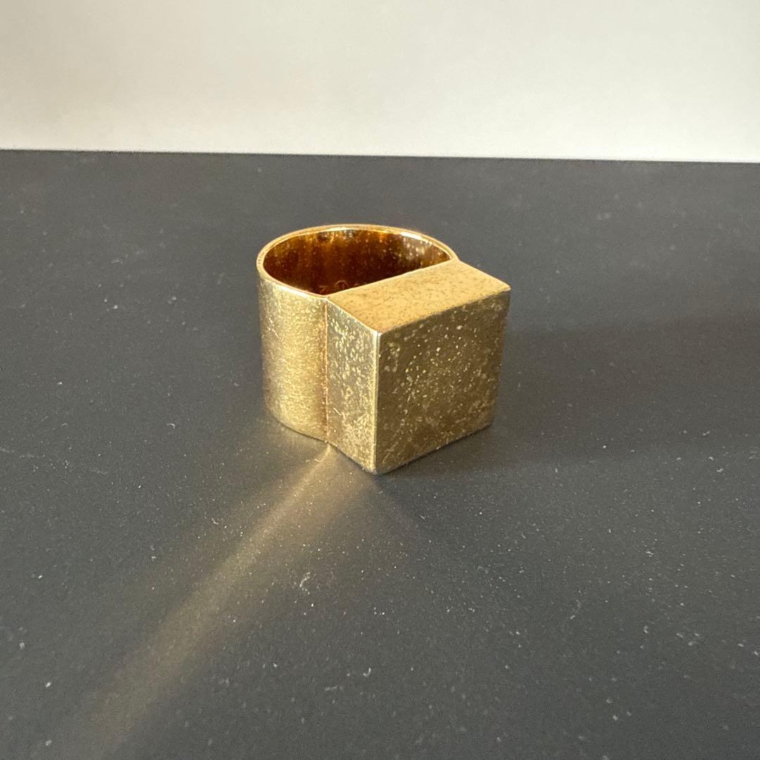 maison margiela ここのえ期 ゴールドリング