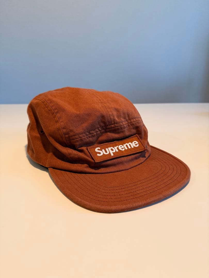 Supreme ブラウンキャップ