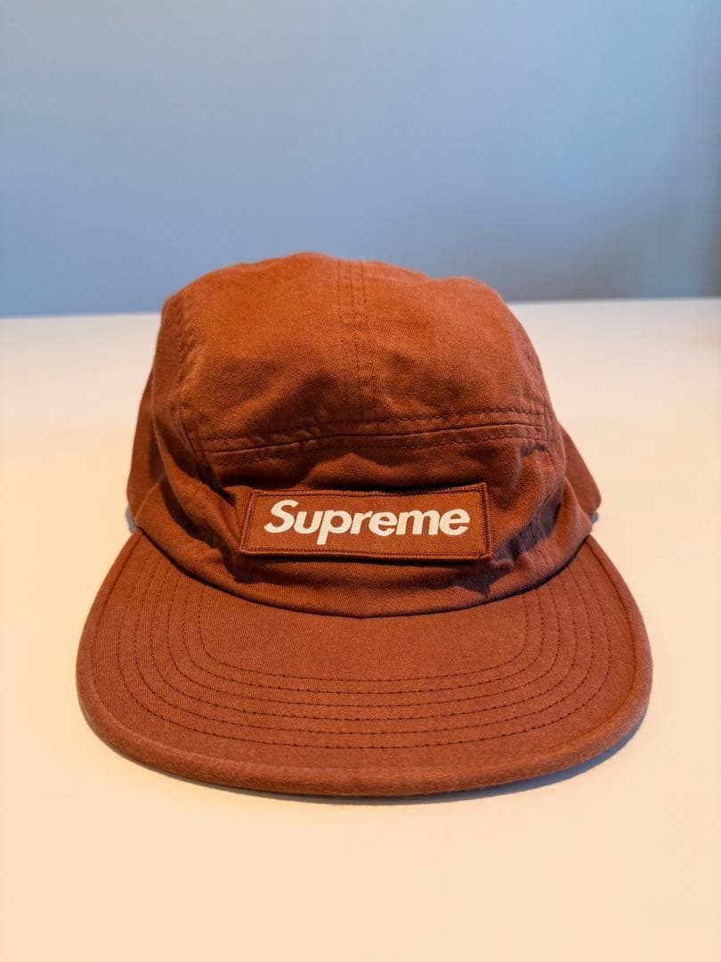Supreme ブラウンキャップ