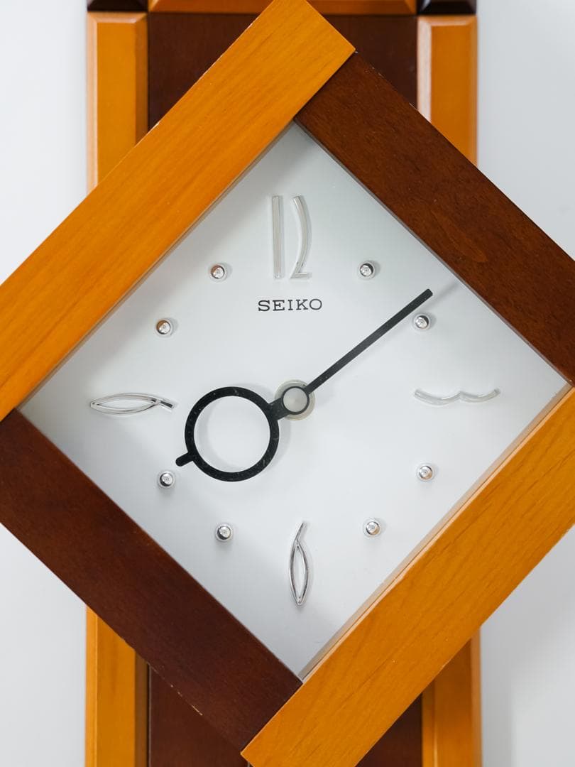 80-90's SEIKO ヴィンテージ 振り子時計 ミッドセンチュリー モダン