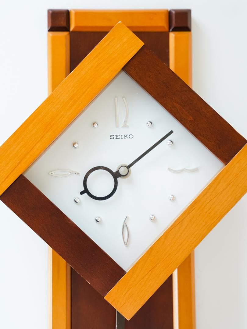 80-90's SEIKO ヴィンテージ 振り子時計 ミッドセンチュリー モダン