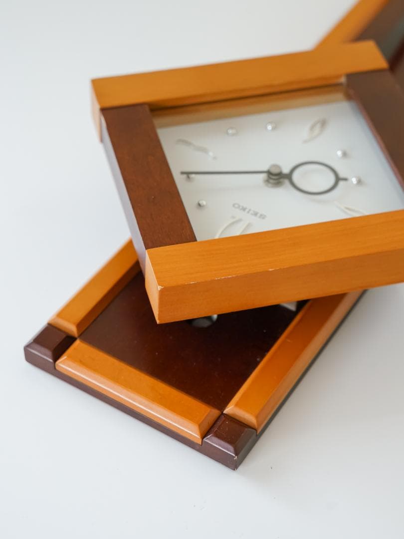 80-90's SEIKO ヴィンテージ 振り子時計 ミッドセンチュリー モダン