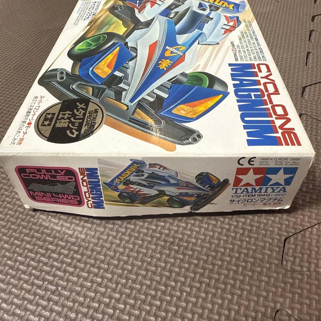 ミニ四駆　サイクロンマグナム　レッドメッキ