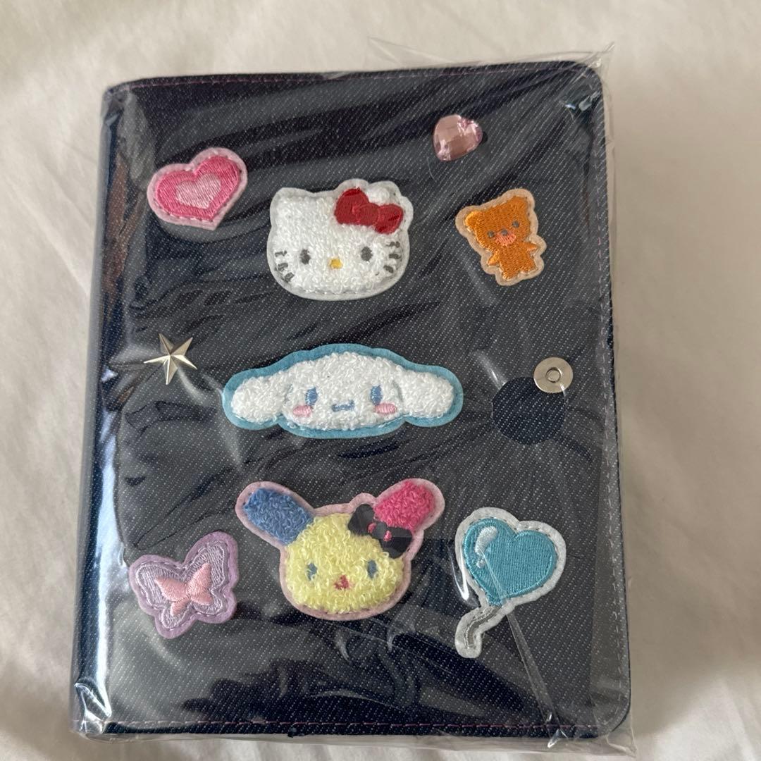 サンリオ　デニム　バインダー