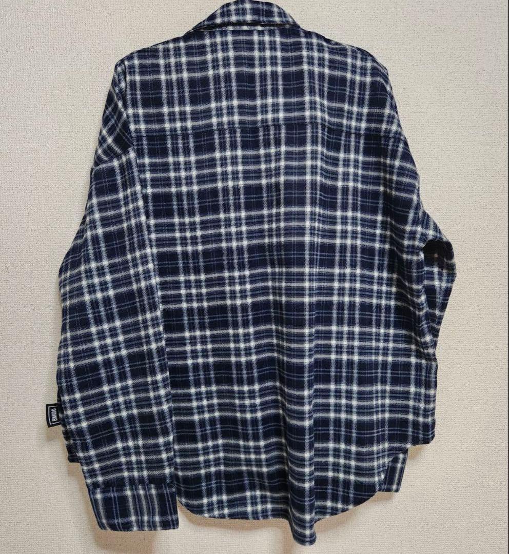 マーゼル　MAZZEL チェックシャツ　L