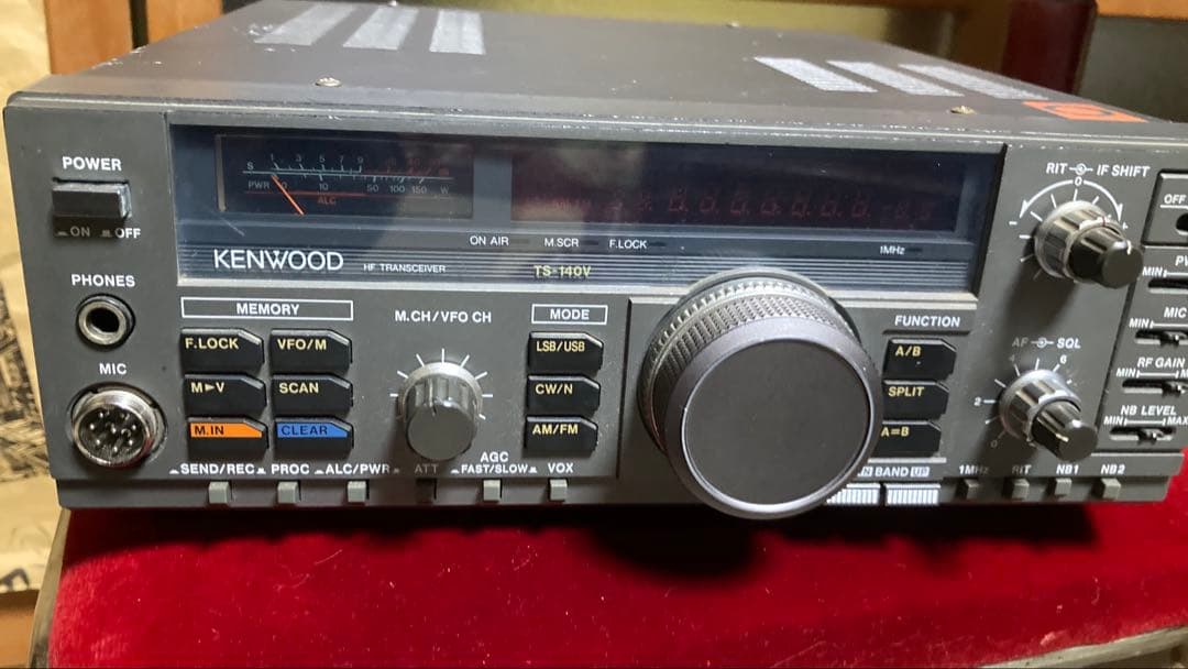 KENWOOD TS-140V HF10W受信機　（トランシーバー）