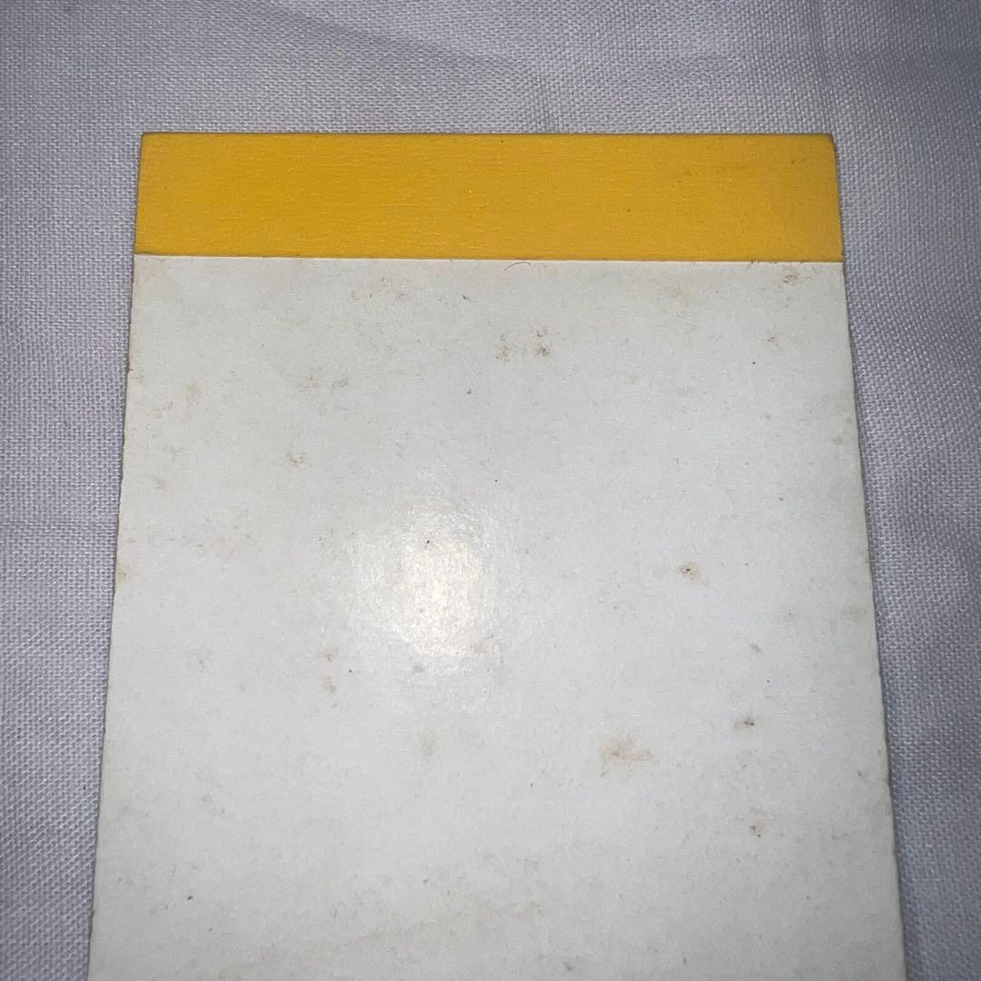 希少❤️ドクロ　ミニ　メモ帳　平成レトロ