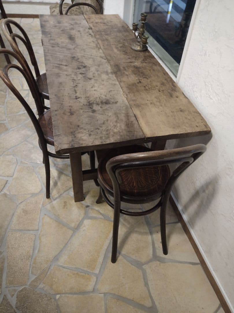 アンティーク長テーブル