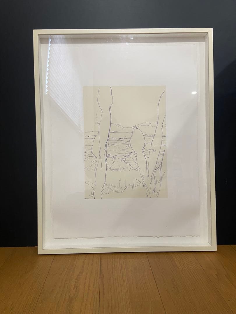 現代アート　リトグラフ　法貴信也　Unttitled2003年作