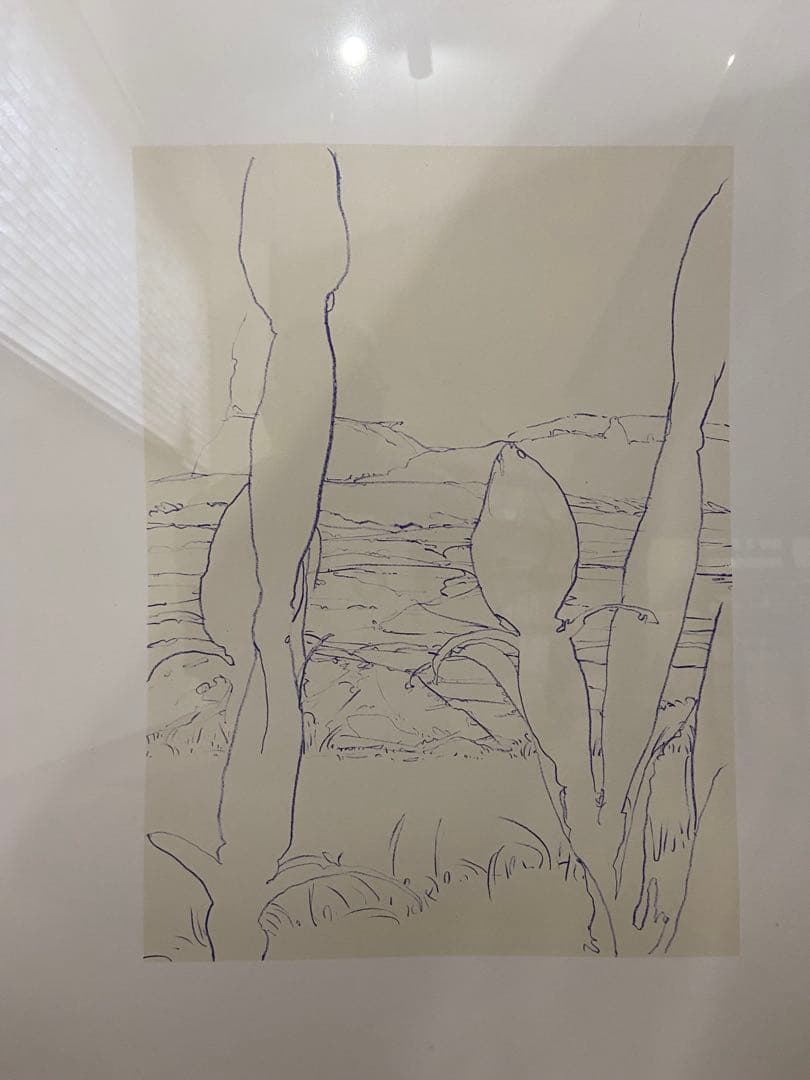 現代アート　リトグラフ　法貴信也　Unttitled2003年作