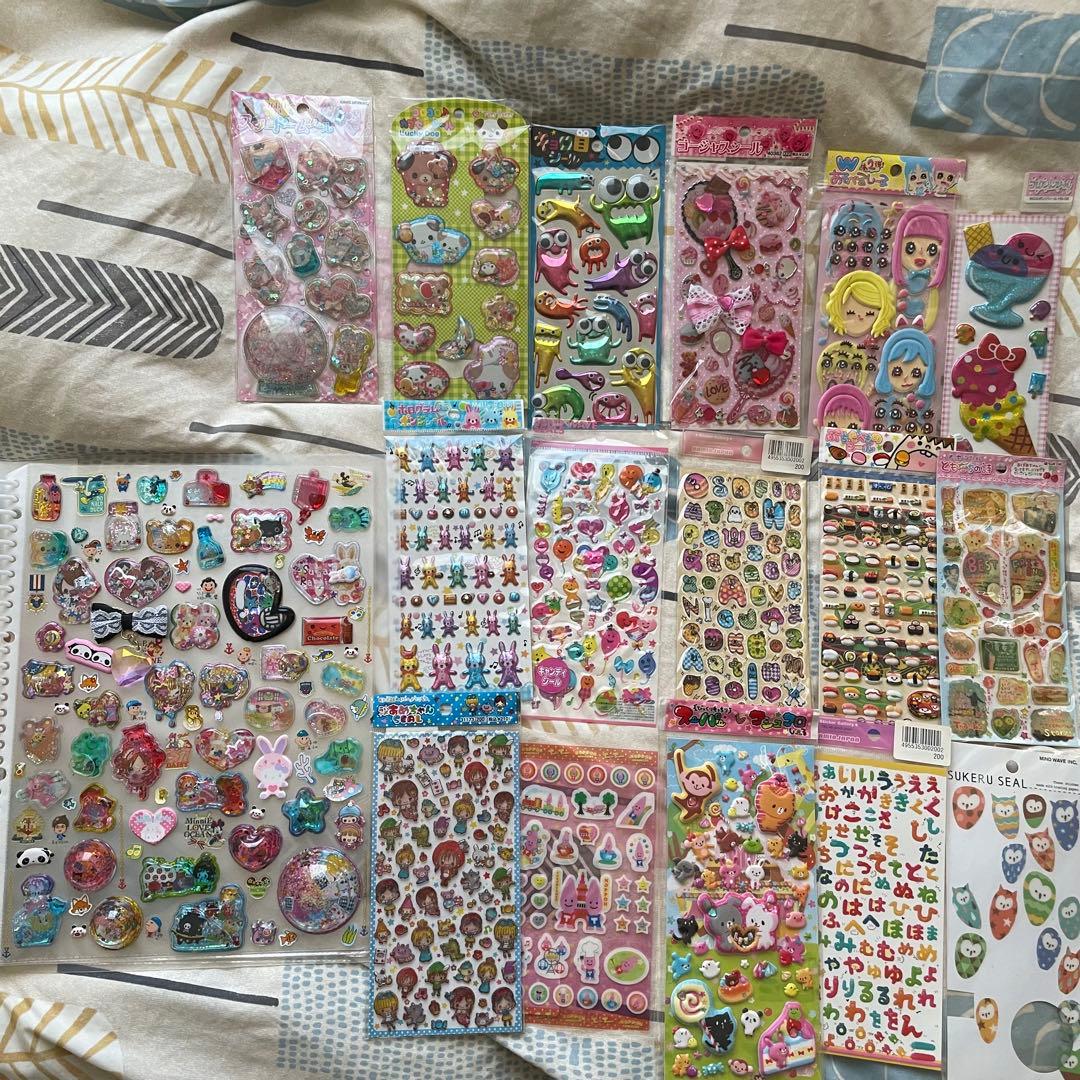 当時物 平成レトロ まとめ売り シール