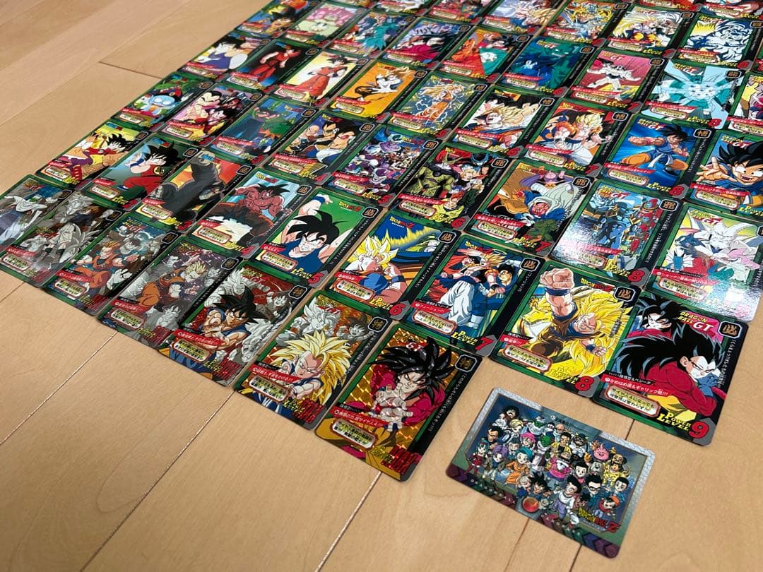 【レア】ドラゴンボール カードダス 80枚 まとめ売り（セミコンプ）