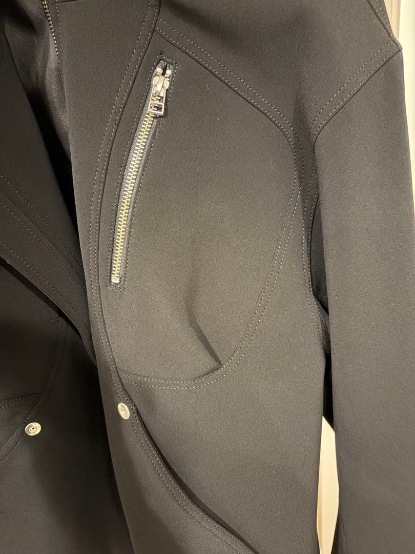 CONZ スタンドカラー ジップアップジャケット ブラック 25AW サイズ1