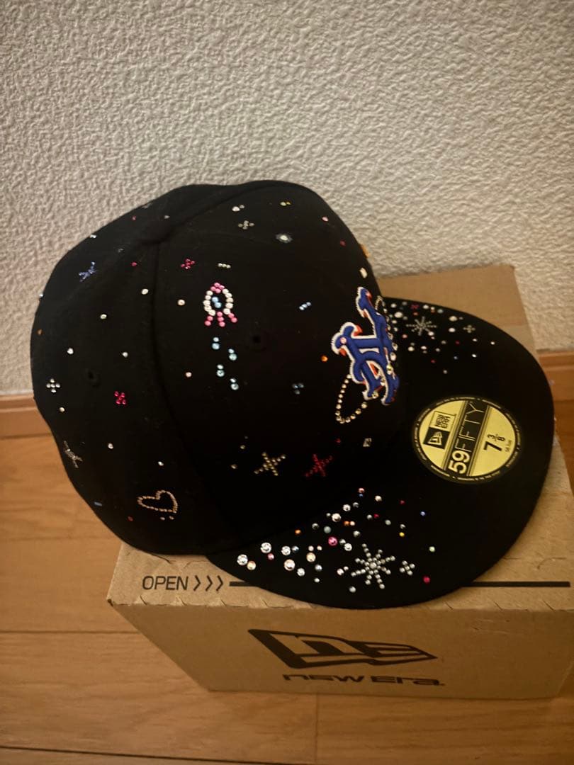 New Era メッツスワロフスキーキャップ