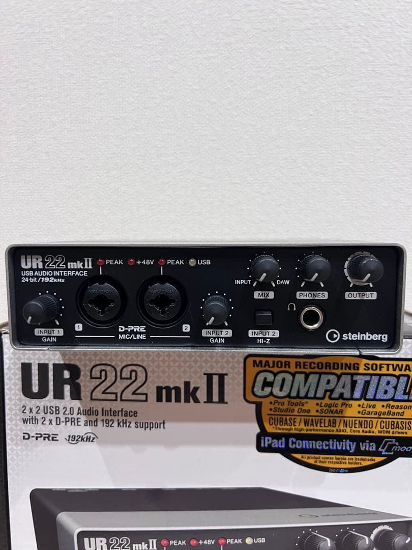 UR 22 mkII USBオーディオインターフェイス